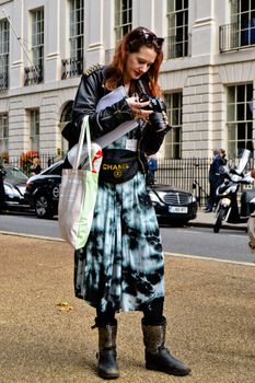 London Fashion Week, Streetstyle, photo: Daniel Bratterud