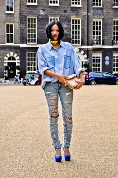 London Fashion Week, Streetstyle, photo: Daniel Bratterud