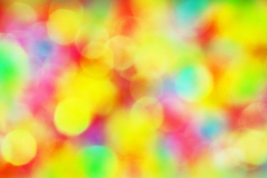 Colorful Bokeh for Celebration or Party Background