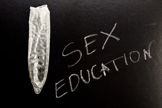 Sex, colorful bright concept of education