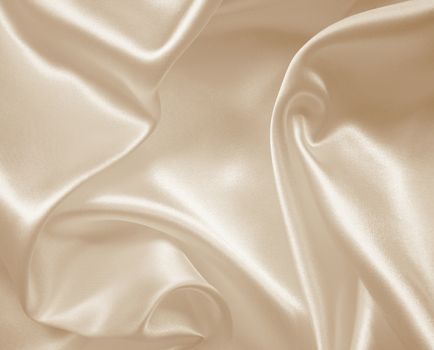 Smooth elegant golden silk or satin texture can use as background. In Sepia toned. Retro style