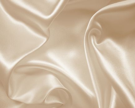 Smooth elegant golden silk or satin texture can use as background. In Sepia toned. Retro style