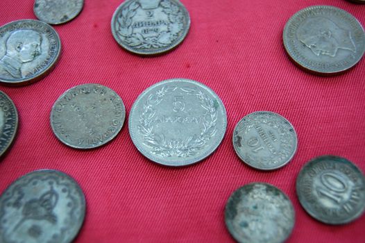 Picture of a Vintage money from Balkans