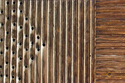 The Brown Wood Texture With Natural Patterns