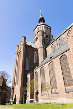 Image of St Marien church in Stralsund, Germany