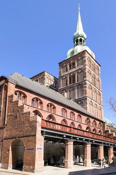 Image of St Nikolai church in Stralsund Germany