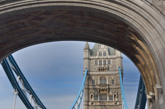 Tower bridge through Archway