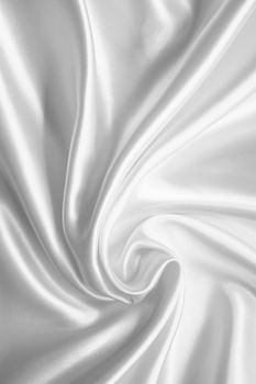 Smooth elegant white silk or satin can use as wedding background