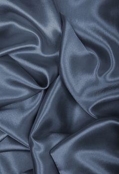 Smooth elegant grey silk or satin can use as background
