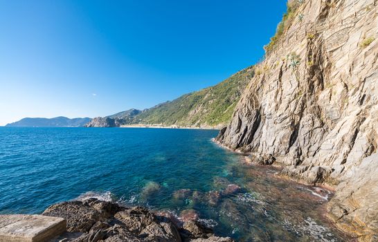 Rocks of Five Lands, Italy.