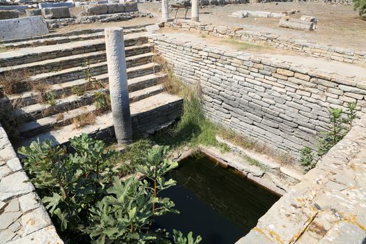 The island of Delos: an important archaeological site in Greece
