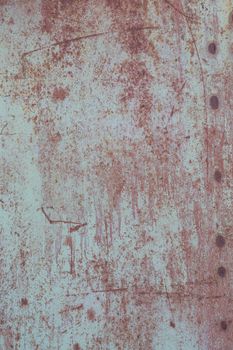 old grunge rusty zinc wall for textured background