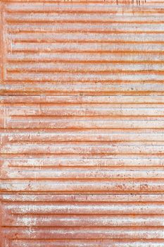 old grunge rusty zinc wall for textured background