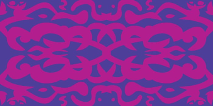 Seamless vintage purple and red wallpaper pattern