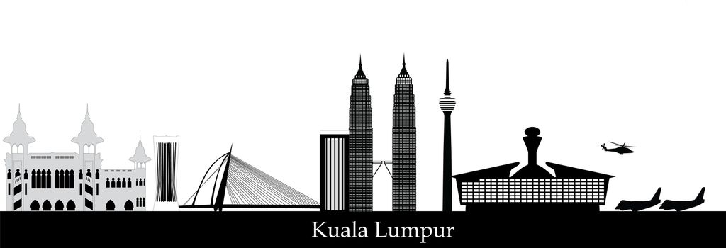 kuala lumpur capital city malaysia city skyline