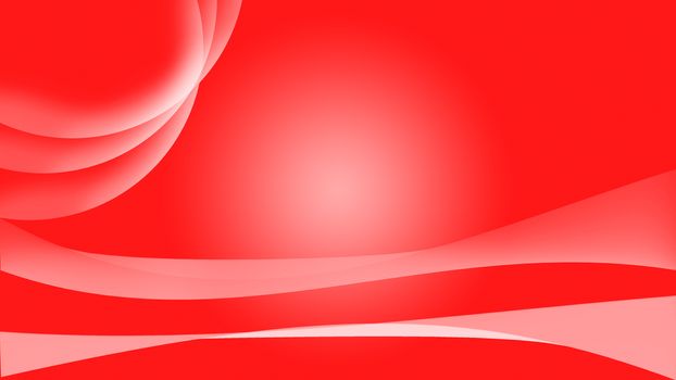 Abstract red color background design with illustration