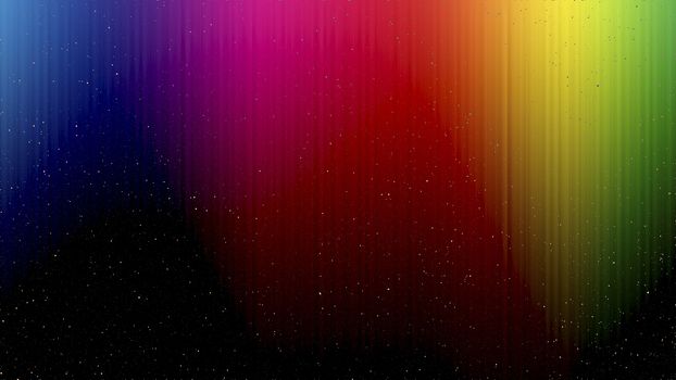 Color abstract blurred background with star ,illustration