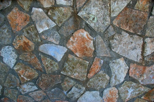 The Abstract background made with aged stone