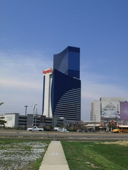 Harrah's Hotel and Casino resort in the Marina section of Atlantic City.