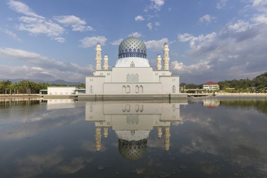 The Kota Kinabalu City Mosque is the second main mosque in Kota Kinabalu, Sabah, Malaysia, after State Mosque in Sembulan. As of June 2014 the head imam is Datuk Hajji Mokhtar Rapok.