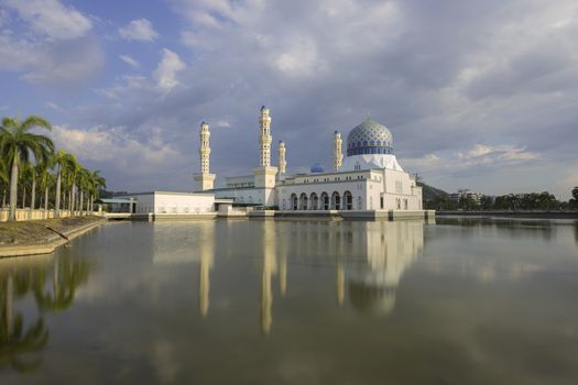 The Kota Kinabalu City Mosque is the second main mosque in Kota Kinabalu, Sabah, Malaysia, after State Mosque in Sembulan. As of June 2014 the head imam is Datuk Hajji Mokhtar Rapok.