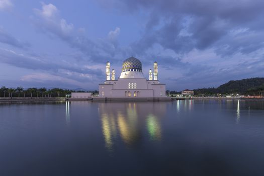 The Kota Kinabalu City Mosque is the second main mosque in Kota Kinabalu, Sabah, Malaysia, after State Mosque in Sembulan. As of June 2014 the head imam is Datuk Hajji Mokhtar Rapok.