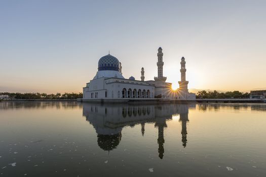 The Kota Kinabalu City Mosque is the second main mosque in Kota Kinabalu, Sabah, Malaysia, after State Mosque in Sembulan. As of June 2014 the head imam is Datuk Hajji Mokhtar Rapok.
