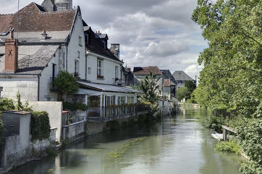 house over the river