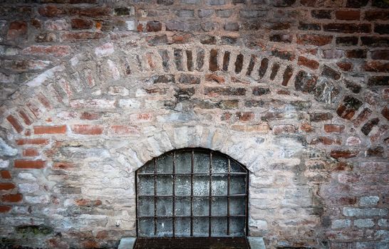 Bars On A Window Of A Medieval Dungeon