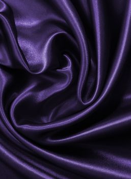 Smooth elegant lilac silk or satin as background 