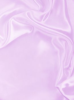 Smooth elegant lilac silk or satin texture can use as background 