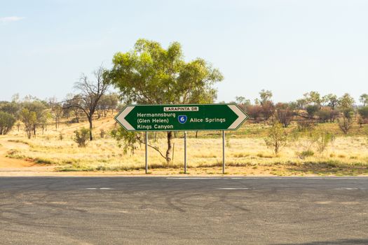 This photo was shot from Alice Springs which located in Northern Terrritory, Australia. This is the dry area of Australia. There are many of Aboriginals stay there.