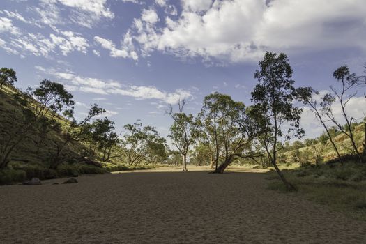 This photo was shot from Alice Springs which located in Northern Terrritory, Australia. This is the dry area of Australia. There are many of Aboriginals stay there.