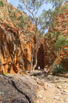 This photo was shot from Alice Springs which located in Northern Terrritory, Australia. This is the dry area of Australia. There are many of Aboriginals stay there.