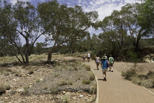 This photo was shot from Alice Springs which located in Northern Terrritory, Australia. This is the dry area of Australia. There are many of Aboriginals stay there.