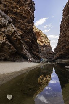 This photo was shot from Alice Springs which located in Northern Terrritory, Australia. This is the dry area of Australia. There are many of Aboriginals stay there.