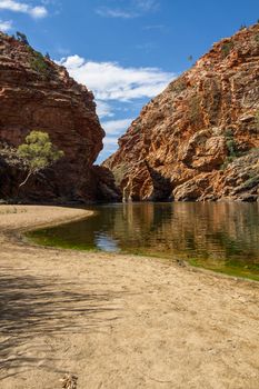 This photo was shot from Alice Springs which located in Northern Terrritory, Australia. This is the dry area of Australia. There are many of Aboriginals stay there.