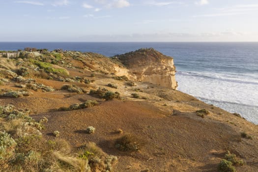 This photo was shot from Twelve Apostles which is on the Great Ocean Road, Australia.