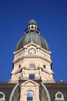 Vigo County Courthouse in Terre Haute, Indiana, in the National Register of Historic Places.