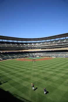 Target Field, home ballpark of the Minnesota Twins, returned outdoor baseball to the twin cities.
