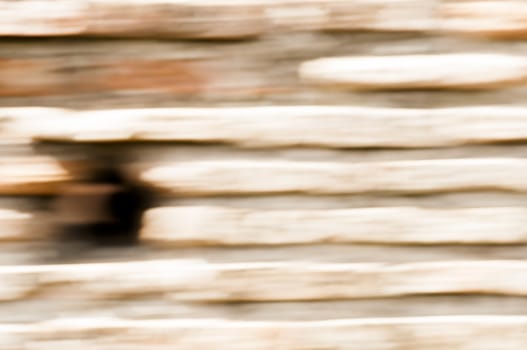 blur of an ancient Roman wall photographed in Rome