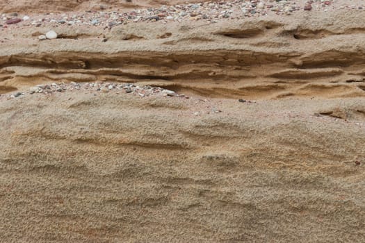 fragment of the sandy beach,sandy background, the Baltic Sea