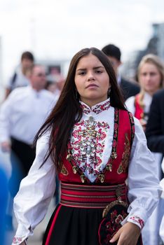 OSLO - MAY 17: Norwegian Constitution Day is the National Day of Norway and is an official national holiday observed on May 17 each year. Pictured on May 17, 2014