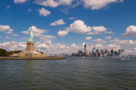 This photo was shot from New York city, USA