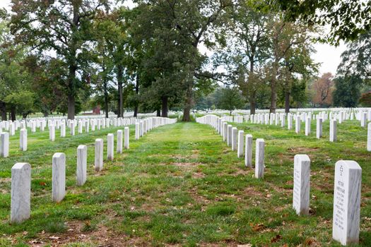 This photo was shot from Arlington National Cemetery in Washing DC, USA.