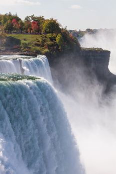 Niagara Falls in autumn, USA