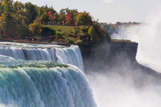 Niagara Falls in autumn, USA