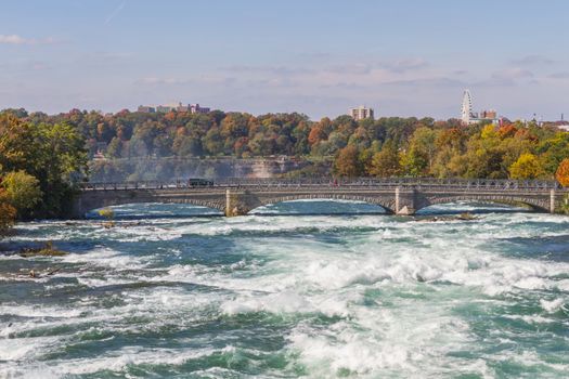 Niagara Falls in autumn, USA