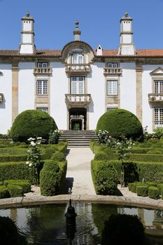 The Solar Mateus palace in Vila Real, Portugal