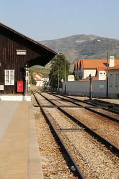 railway station of Pinhao, Douro Valley, Portugal